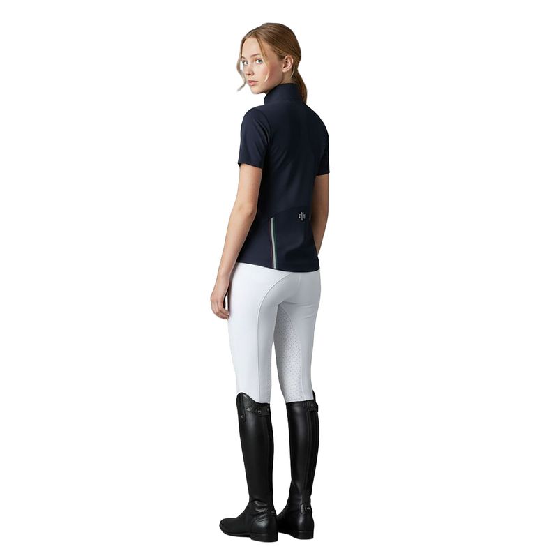 C2E BAKERSFIELD Ladies Zip Neck Showshirt