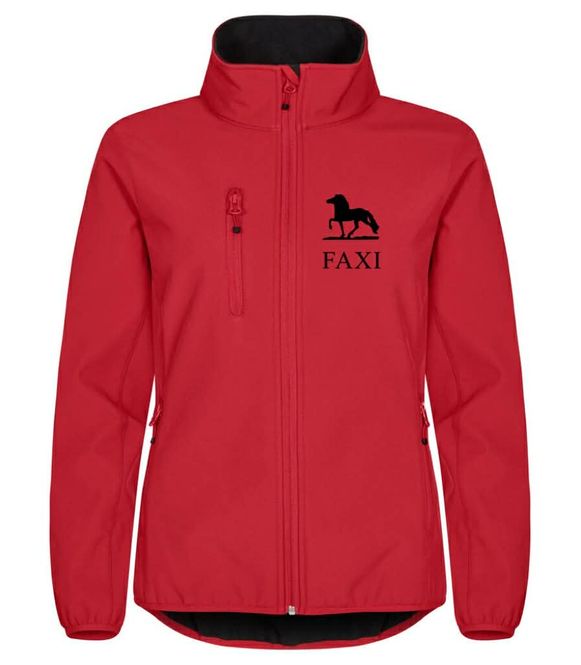 Hovedbilde Softshell Jakke Dame Rød
