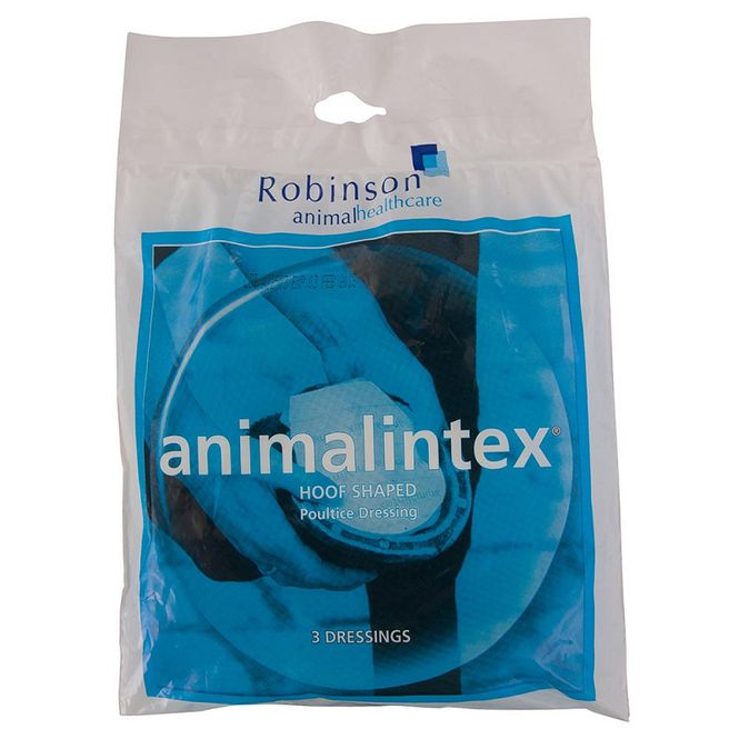 Hovedbilde Robinson Hoof Shaped Poultice Dressing ...