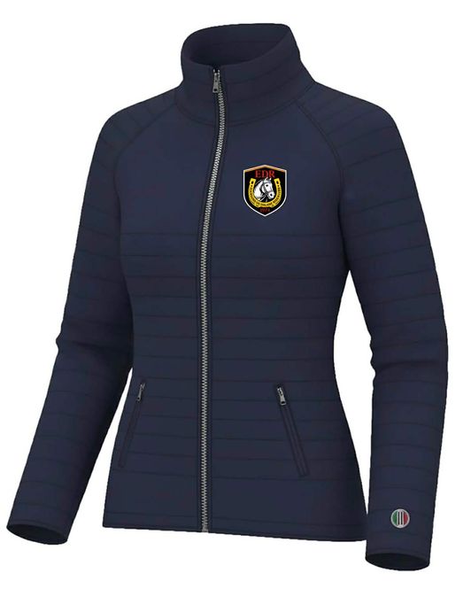 Hovedbilde C2E Vattert Jakke Dame Navy