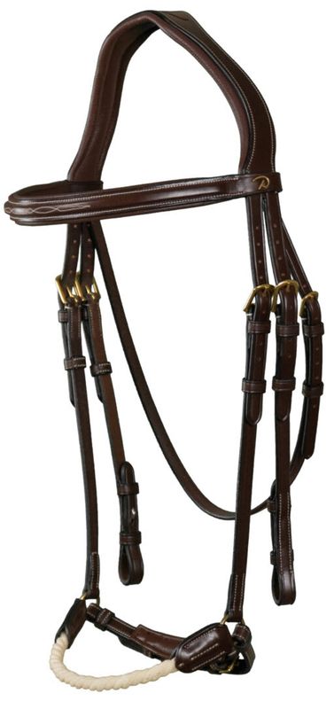 Dyon Rope Drop Noseband Bridle D Collection