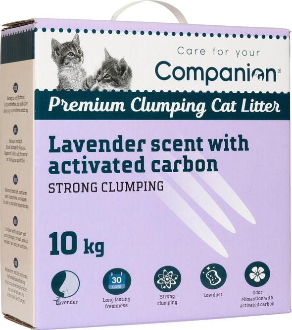Hovedbilde Companion Premium Kattesand - lavendelduft 10kg