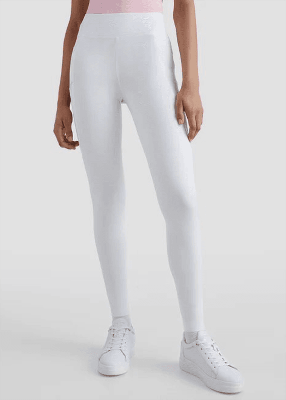 Tommy Hilfiger Fullgrip Leggings Pro TH Optic White