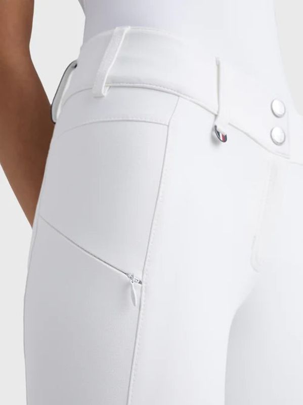Tommy Hilfiger Knegrip Ridebukse Pro TH Optic White