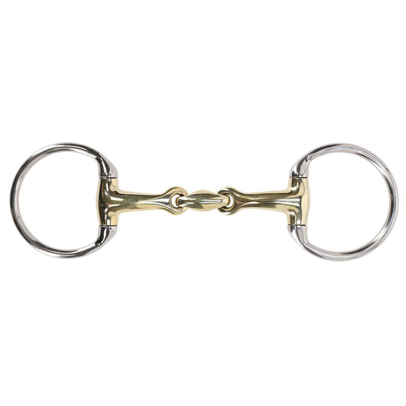 QHP Eggbutt bit Anatomical double jointed