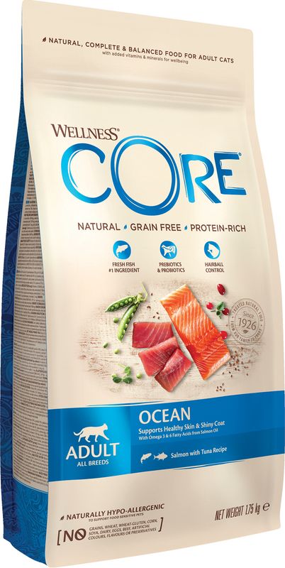 CORE Cat Adult Ocean, Laks og Tunfisk