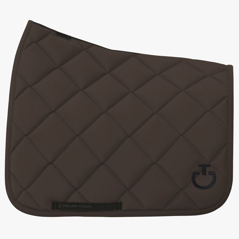 Cavalleria Toscana Diamond Quilted Jersey Dressage Saddle Pad