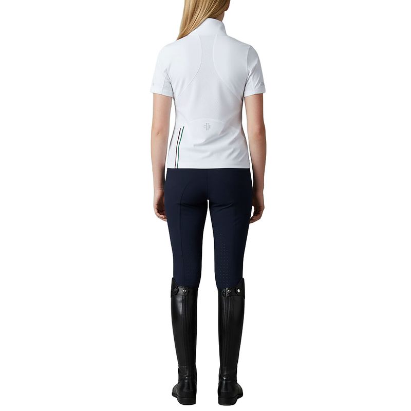 C2E BAKERSFIELD Ladies Zip Neck Showshirt